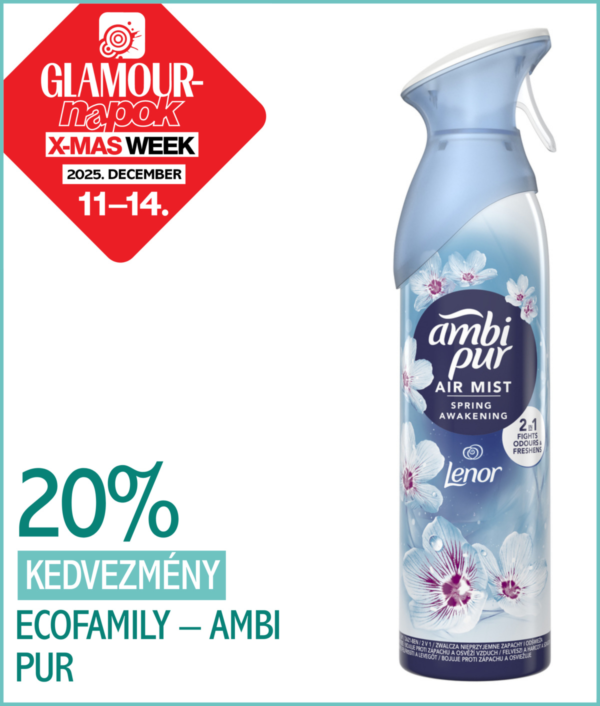 Ambi Pur - ECOFAMILY kupon