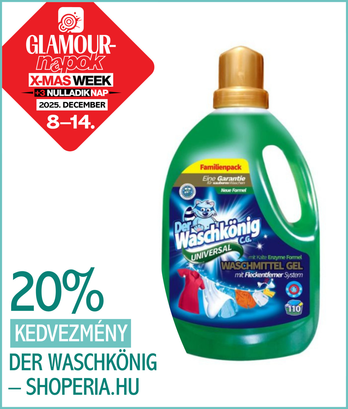 Der Waschkönig - Shoperia.hu kupon